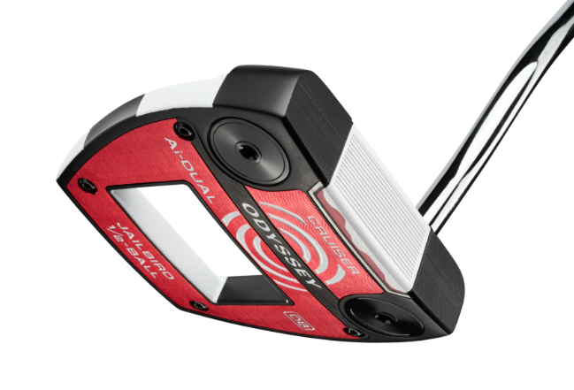 Odyssey AI-DUAL Cruiser 1/2 Ball Jailbird Putter | Left Hand