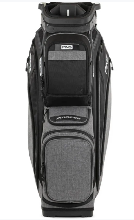 2025 Ping Pioneer Golf Bag - Black / Grey
