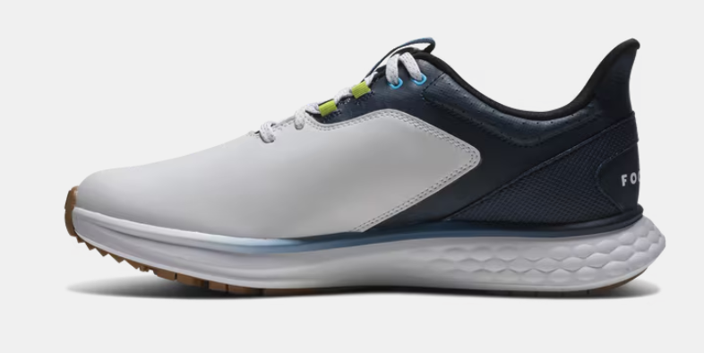 FootJoy Pulse Mens Shoe | White Gum Navy