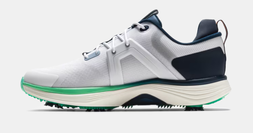 FootJoy Hyperflex Mens Shoe |  White Navy Green