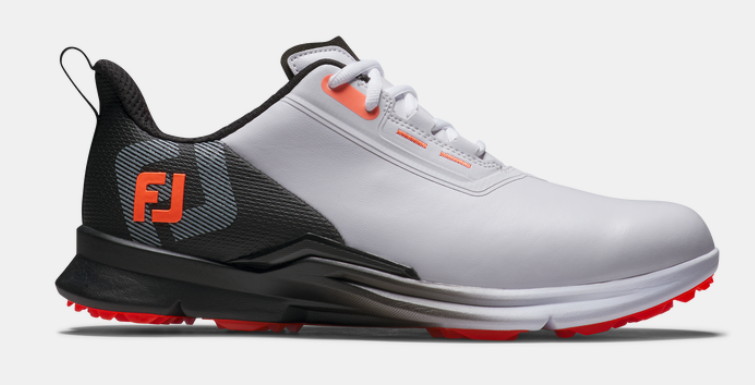 FootJoy Fuel Mens golf shoes - White Black Coral