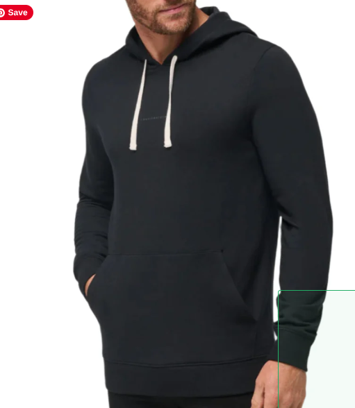 Travis Mathew Coastal Cloud Hoodie | Black