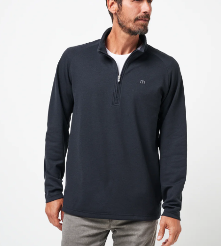 Travis Mathew Upgraded Quarter Zip | Navy