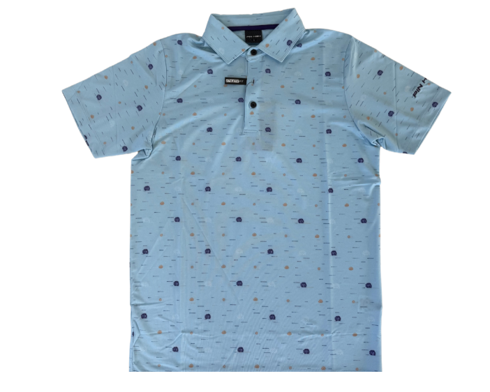 Pin High Mens Polo | Philip Dream Blue