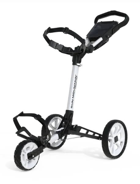 Sun Mountain Ridgeline 3 Golf Trundler | White