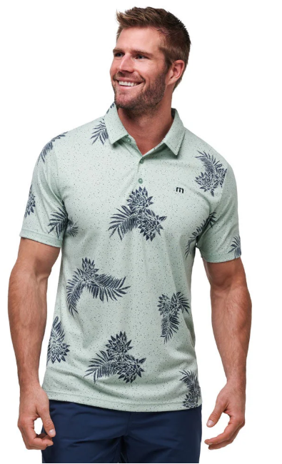 Travis Mathew Lush Forest Polo