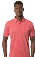 Travis Mathew The Heater Polo | Heather Scooter