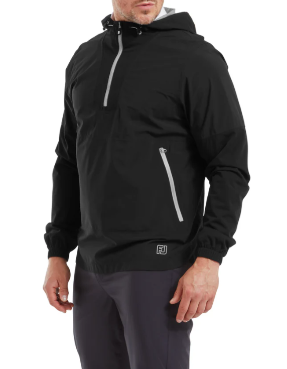 FootJoy HydroLite X Rain Hoodie | Black