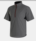 FootJoy HydroLite X Short Sleeve Rain Shirt | Black Charcoal