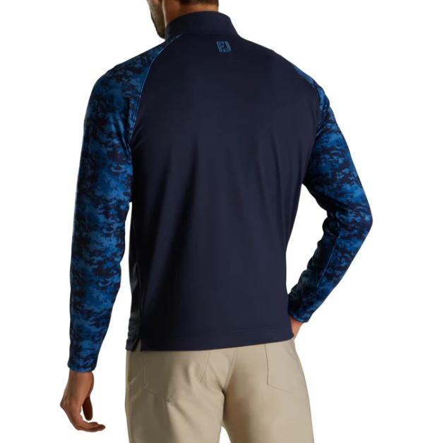 FootJoy Camo Colour Block Midlayer | Navy