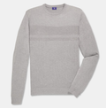 FootJoy Tonal Block Crewneck | Heather Grey