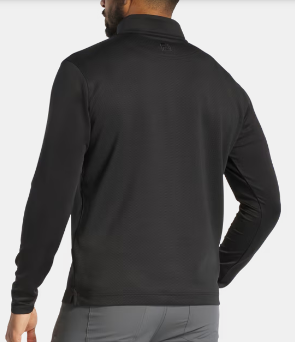 FootJoy Tonal Block Pullover | Black