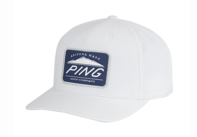 Ping Camelback Patch Cap | White