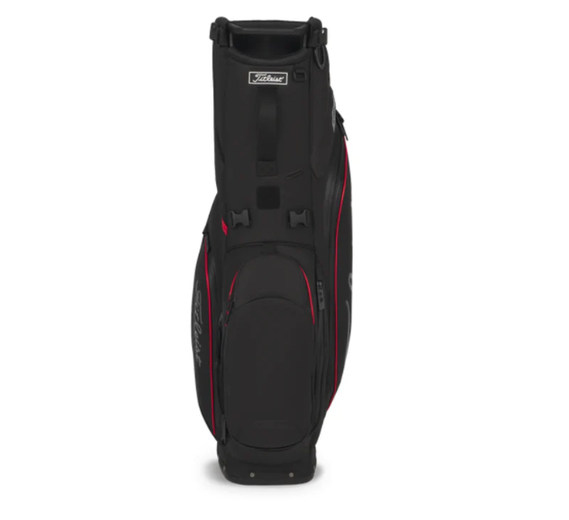 Titleist Players S5 StaDry Golf Bag 2026 | Black Red Graphite
