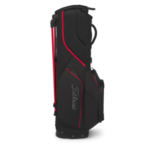 Titleist Players S5 StaDry Golf Bag 2026 | Black Red Graphite
