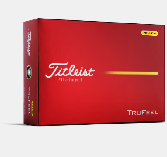 Titleist TruFeel Golf Ball | Yellow