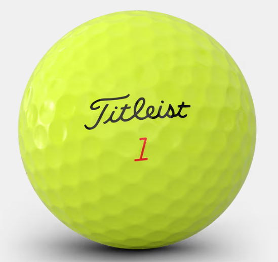 Titleist TruFeel Golf Ball | Yellow