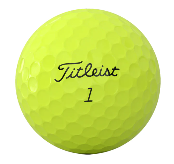 Titleist AVX Golf Ball | Yellow