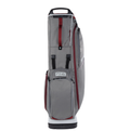 Ping Hooferlite Stand Bag | Pewter Grey Deep Red