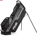 Ping Hoofer Monsoon Stand Bag | Black Grey