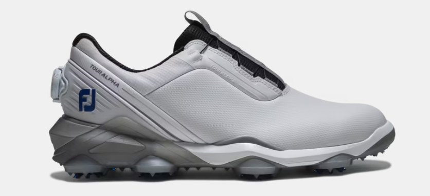 FootJoy Men's Tour Alpha Boa |  White Black Blue