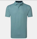 FootJoy Polo Nautical Flag Print Lisle | Field Green  Navy  White