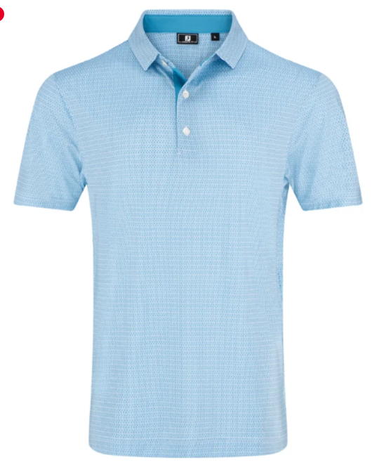 FootJoy Polo Tee Geo Print  Lisle | High Tide