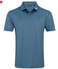 FootJoy Polo Bracket Print Lisle | Navy