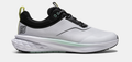FootJoy Quantum Textile Mens Golf Shoes | White Black Evening Primrose