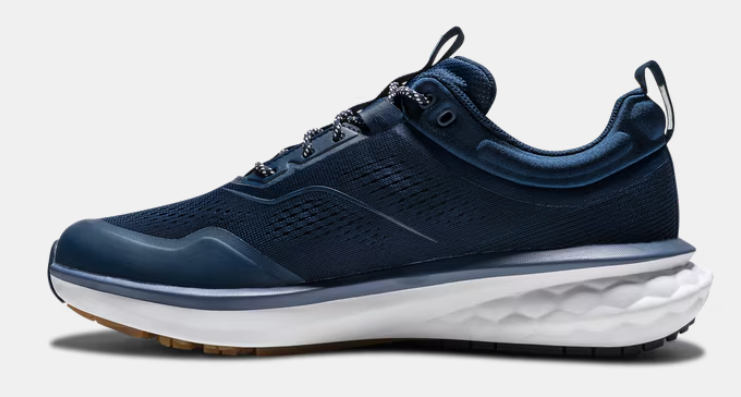 FootJoy Quantum Textile Mens Golf Shoes | Navy Vintage Indigo