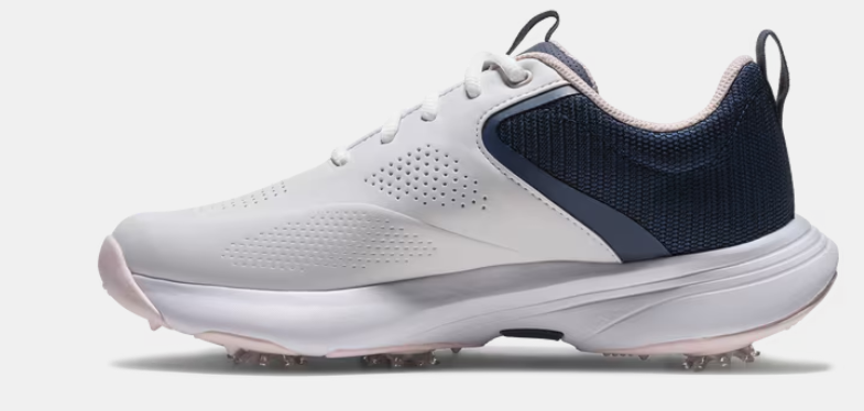 FootJoy Qualifier Women's Golf Shoes | White Pink Blue