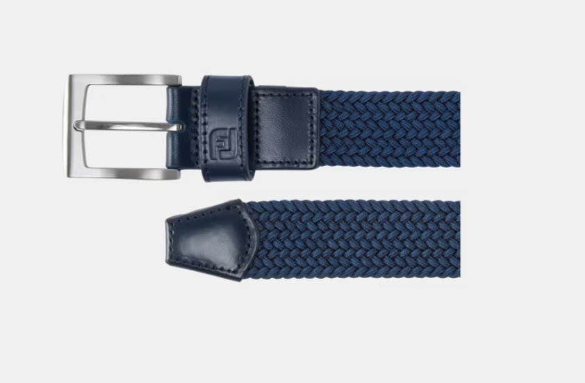 FootJoy Braided Belt  | Navy