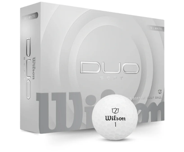 Wilson Duo Soft Golf Ball | White