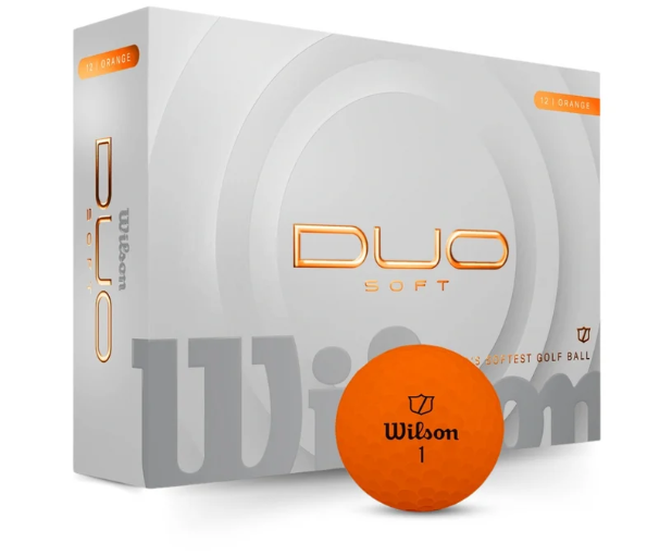 Wilson Duo Soft Golf Ball | Orange