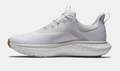 Footjoy Quantum Textile Womens Shoe - White/ Rose
