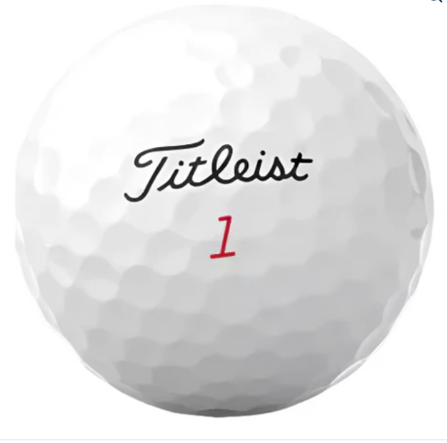 Titleist 2025 Enhanced Alignment Pro V1x Golf Ball