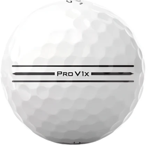 Titleist 2025 Enhanced Alignment Pro V1x Golf Ball