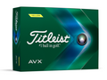 Titleist AVX Golf Ball - Yellow