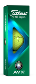 Titleist AVX Golf Ball - Yellow