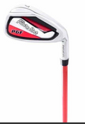 PGF Futura Junior 9 Iron - Red - 6 - 8 years