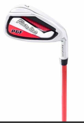 PGF Futura Junior 9 Iron - Red - 6 - 8 years