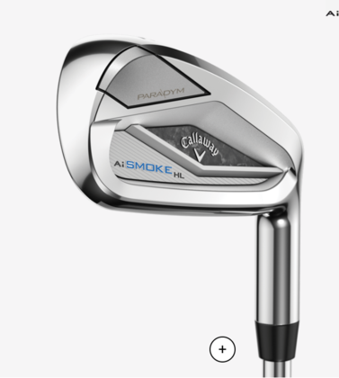 Callaway Paradym AI Smoke HL Irons - 4 - PW Graphite