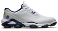 Footjoy Mens Tour Alpha Shoe - White / Navy / Lime