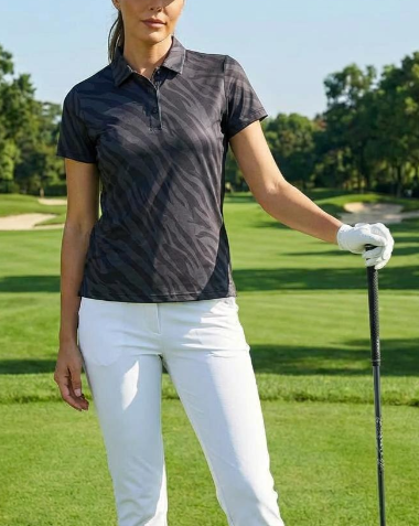 Reign Ladies Polo - Zebra - S - 4XL