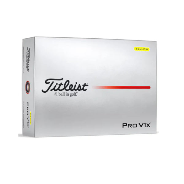 Titleist 2025 Pro V1x Golf Ball - Yellow