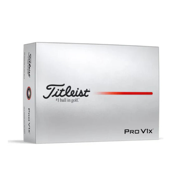Titleist 2025 Pro V1x Golf Balls - White