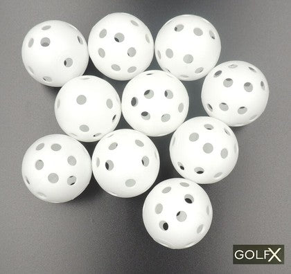 GOLFX AirFlow Practice Balls (10 Pack)